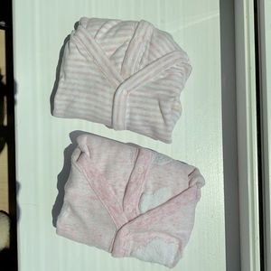 Baby Print Footed One-Piece (2-Pack)